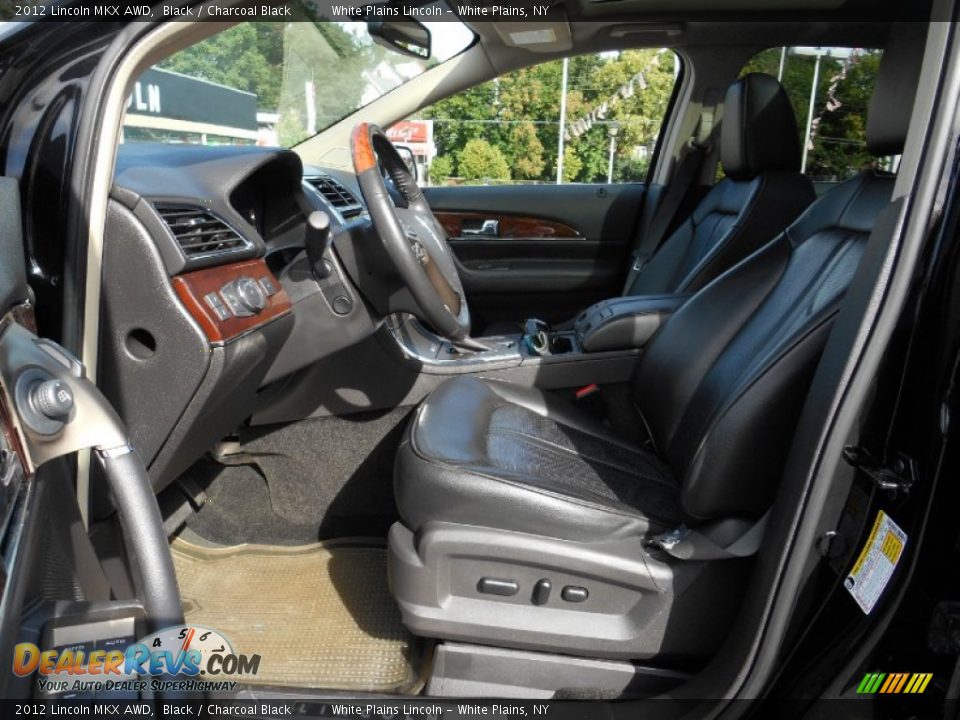 Charcoal Black Interior - 2012 Lincoln MKX AWD Photo #17