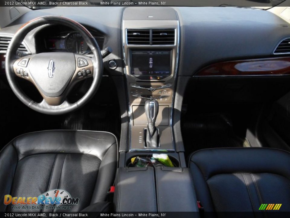 Dashboard of 2012 Lincoln MKX AWD Photo #19