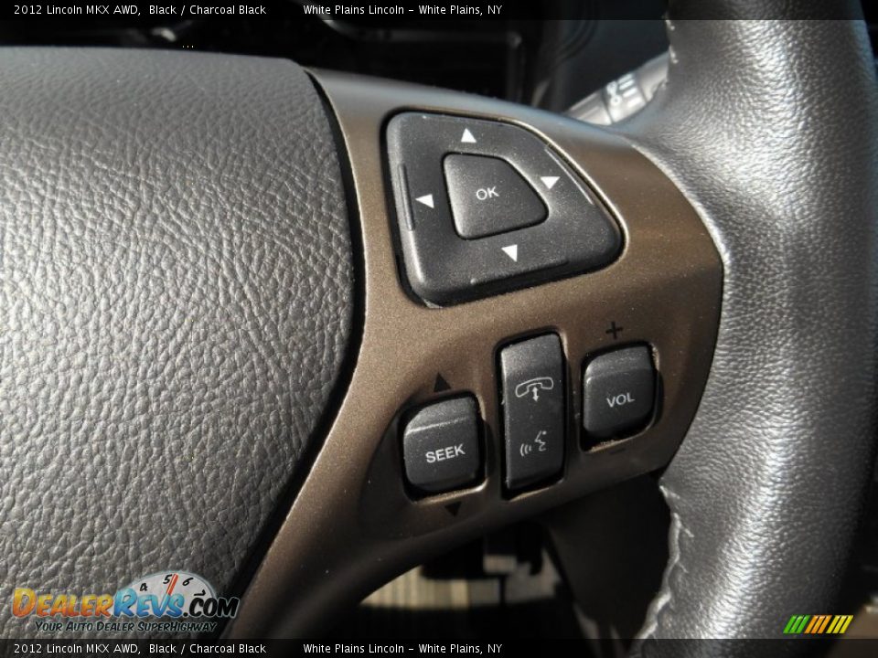 Controls of 2012 Lincoln MKX AWD Photo #22