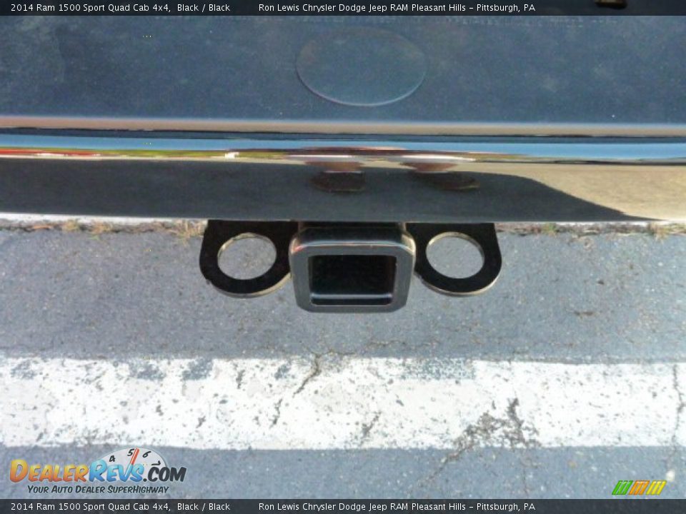 2014 Ram 1500 Sport Quad Cab 4x4 Black / Black Photo #5
