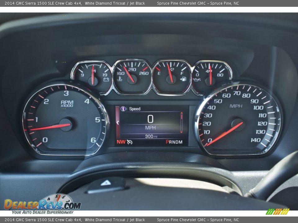2014 GMC Sierra 1500 SLE Crew Cab 4x4 White Diamond Tricoat / Jet Black Photo #10