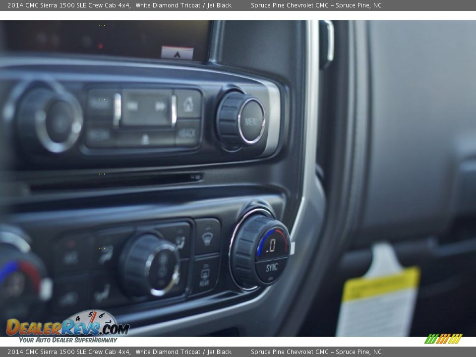 2014 GMC Sierra 1500 SLE Crew Cab 4x4 White Diamond Tricoat / Jet Black Photo #11