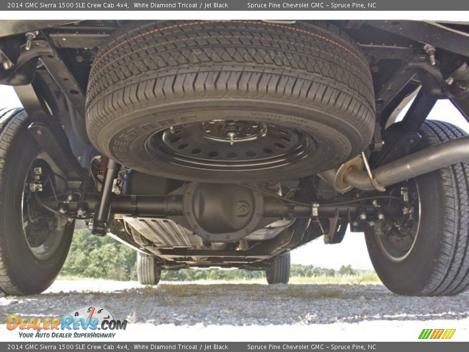 2014 GMC Sierra 1500 SLE Crew Cab 4x4 White Diamond Tricoat / Jet Black Photo #13