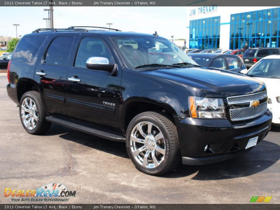 2013 Chevrolet Tahoe LT 4x4 Black / Ebony Photo #2