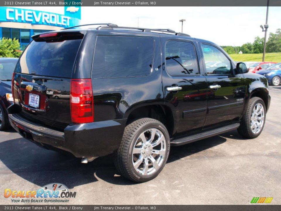 2013 Chevrolet Tahoe LT 4x4 Black / Ebony Photo #3