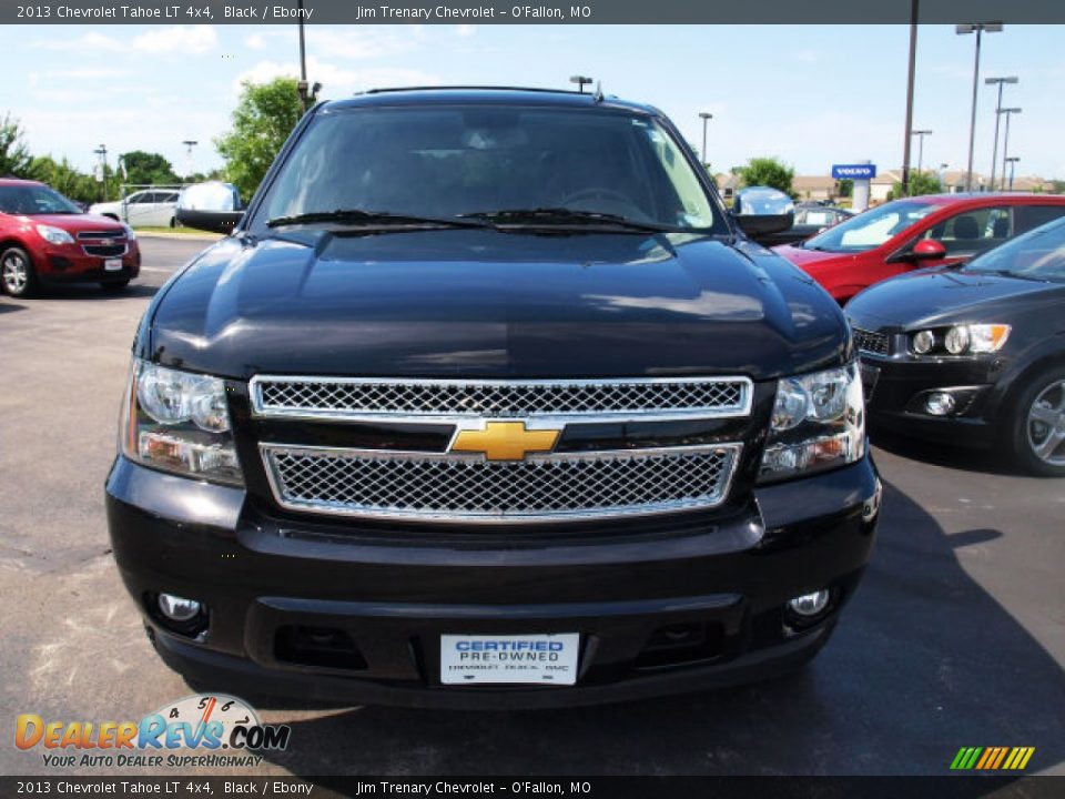 2013 Chevrolet Tahoe LT 4x4 Black / Ebony Photo #7