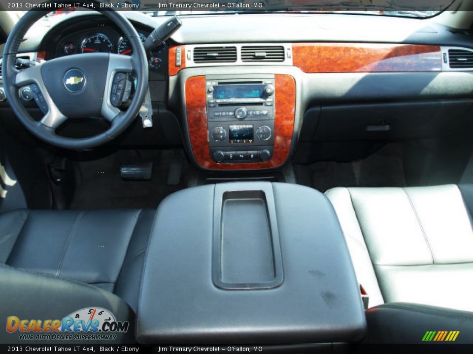 2013 Chevrolet Tahoe LT 4x4 Black / Ebony Photo #9