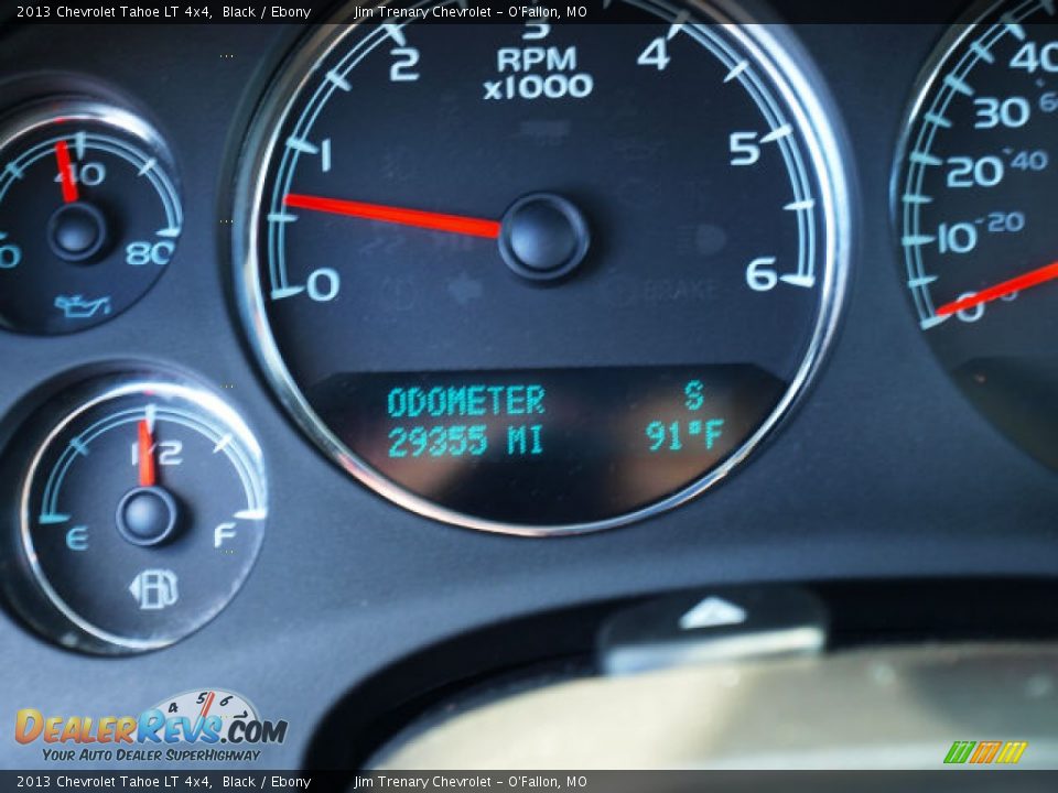 2013 Chevrolet Tahoe LT 4x4 Black / Ebony Photo #13