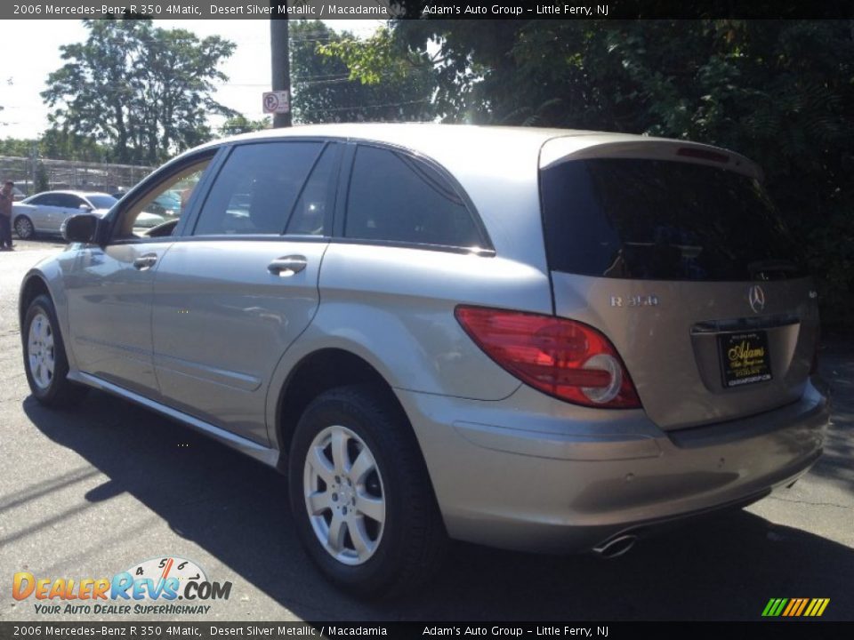 2006 Mercedes-Benz R 350 4Matic Desert Silver Metallic / Macadamia Photo #6