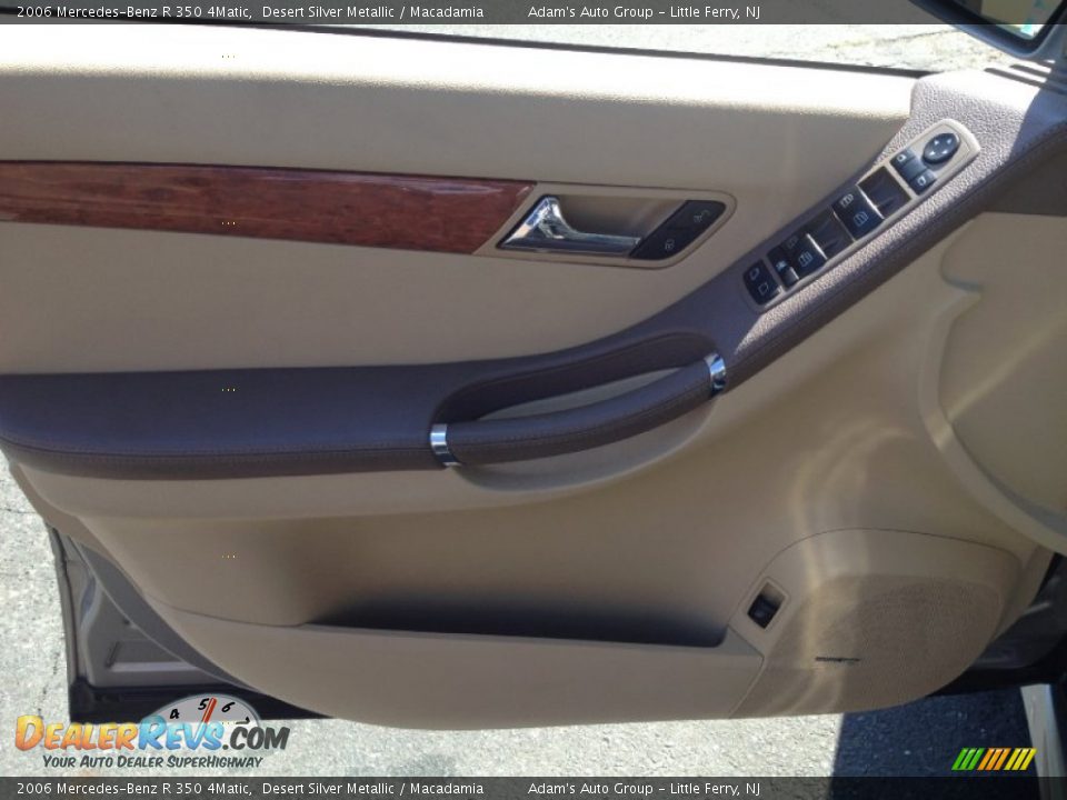 2006 Mercedes-Benz R 350 4Matic Desert Silver Metallic / Macadamia Photo #7