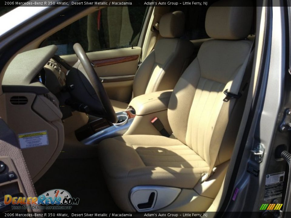 2006 Mercedes-Benz R 350 4Matic Desert Silver Metallic / Macadamia Photo #9