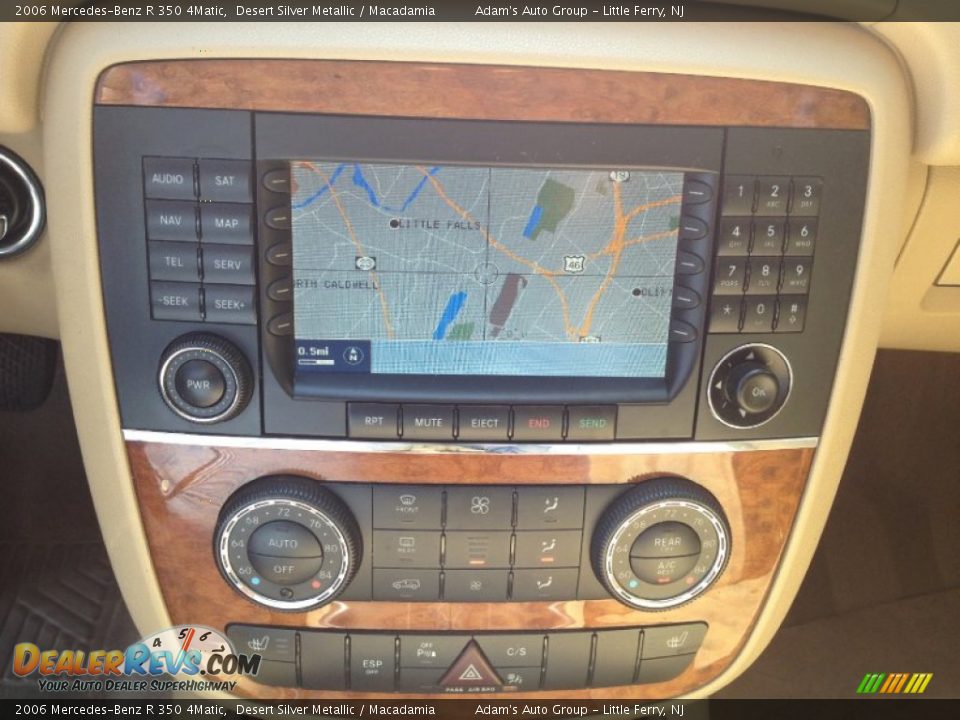 2006 Mercedes-Benz R 350 4Matic Desert Silver Metallic / Macadamia Photo #20