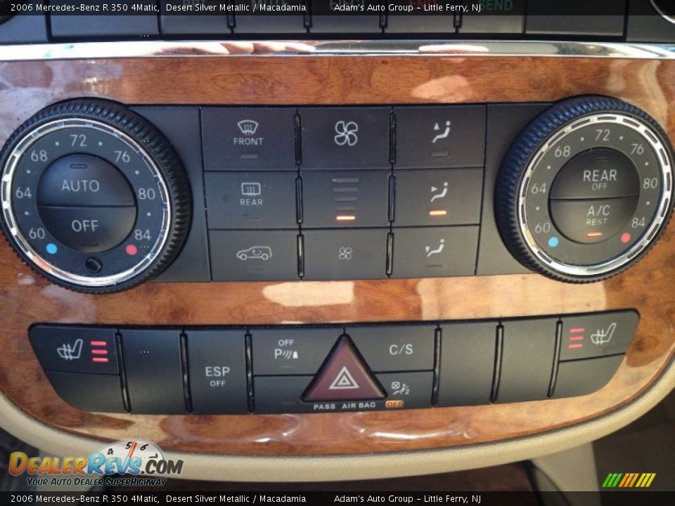 2006 Mercedes-Benz R 350 4Matic Desert Silver Metallic / Macadamia Photo #23