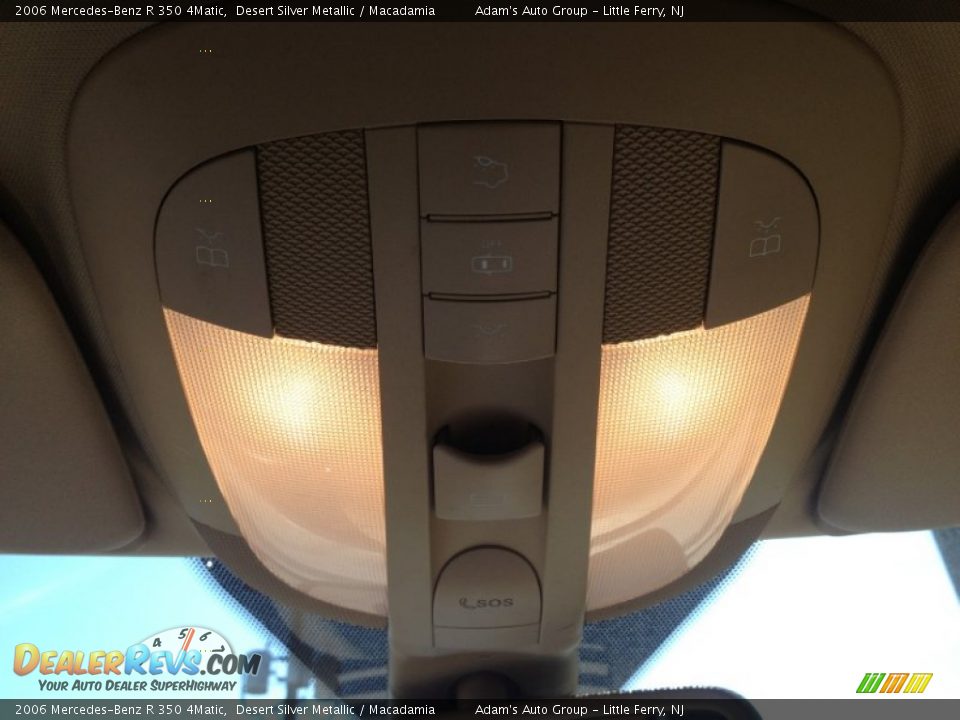 2006 Mercedes-Benz R 350 4Matic Desert Silver Metallic / Macadamia Photo #27