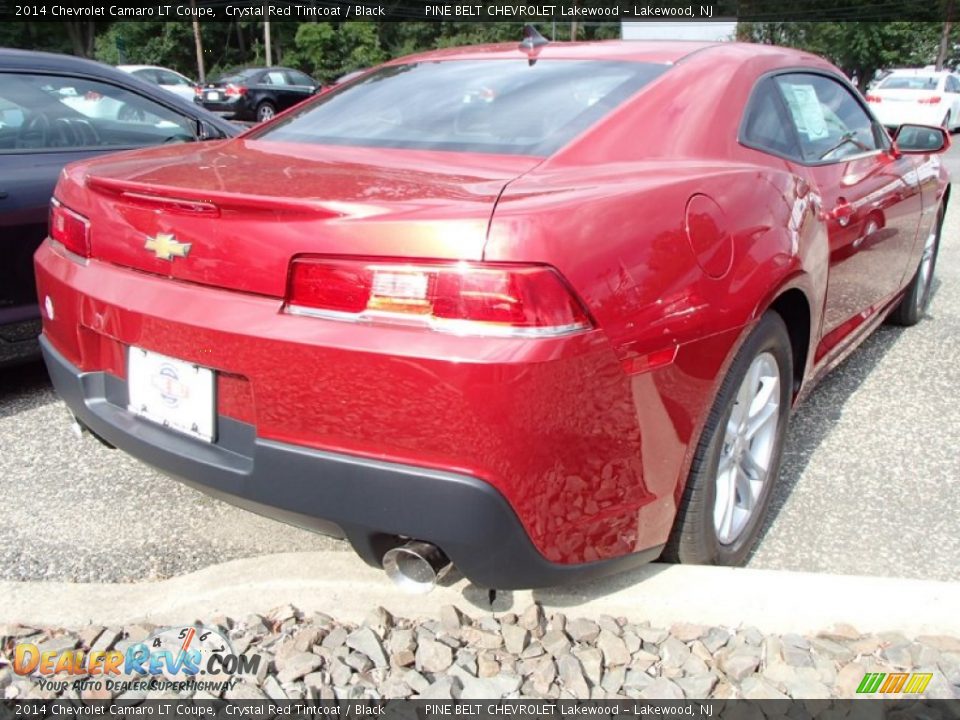 2014 Chevrolet Camaro LT Coupe Crystal Red Tintcoat / Black Photo #2
