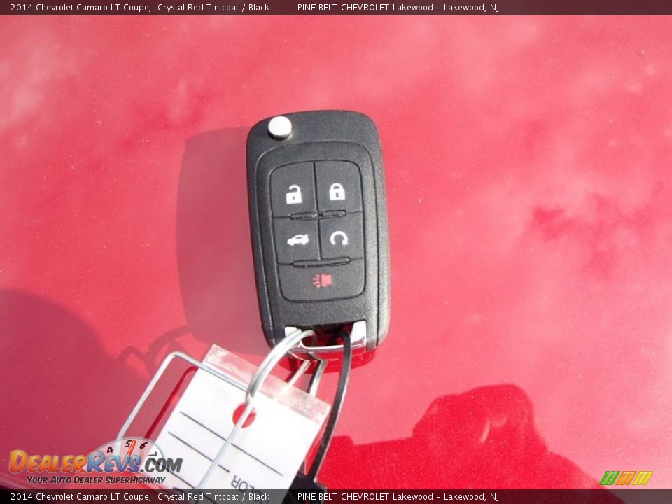 2014 Chevrolet Camaro LT Coupe Crystal Red Tintcoat / Black Photo #11
