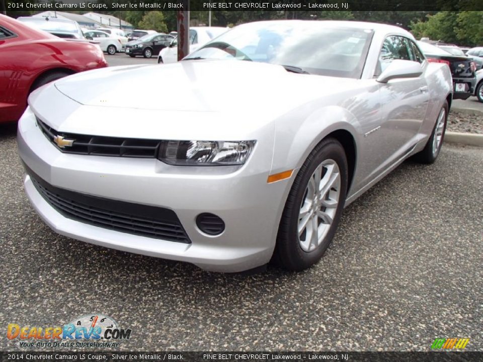 2014 Chevrolet Camaro LS Coupe Silver Ice Metallic / Black Photo #1