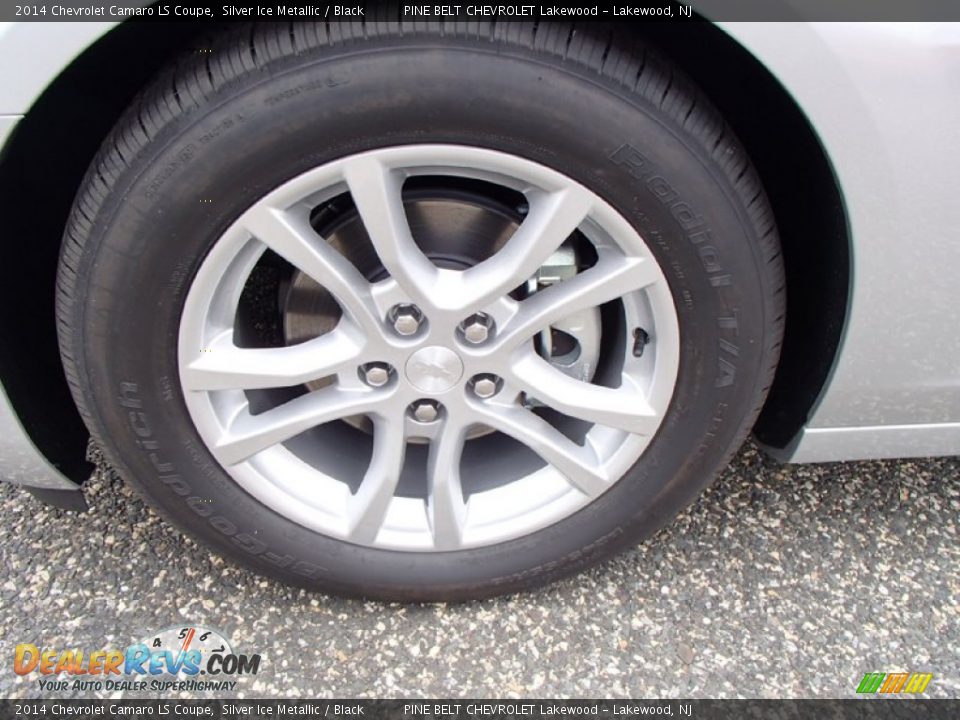 2014 Chevrolet Camaro LS Coupe Silver Ice Metallic / Black Photo #3