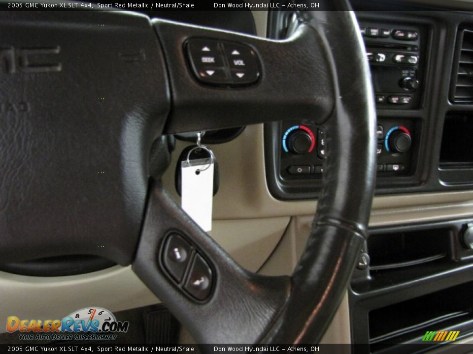 2005 GMC Yukon XL SLT 4x4 Sport Red Metallic / Neutral/Shale Photo #20