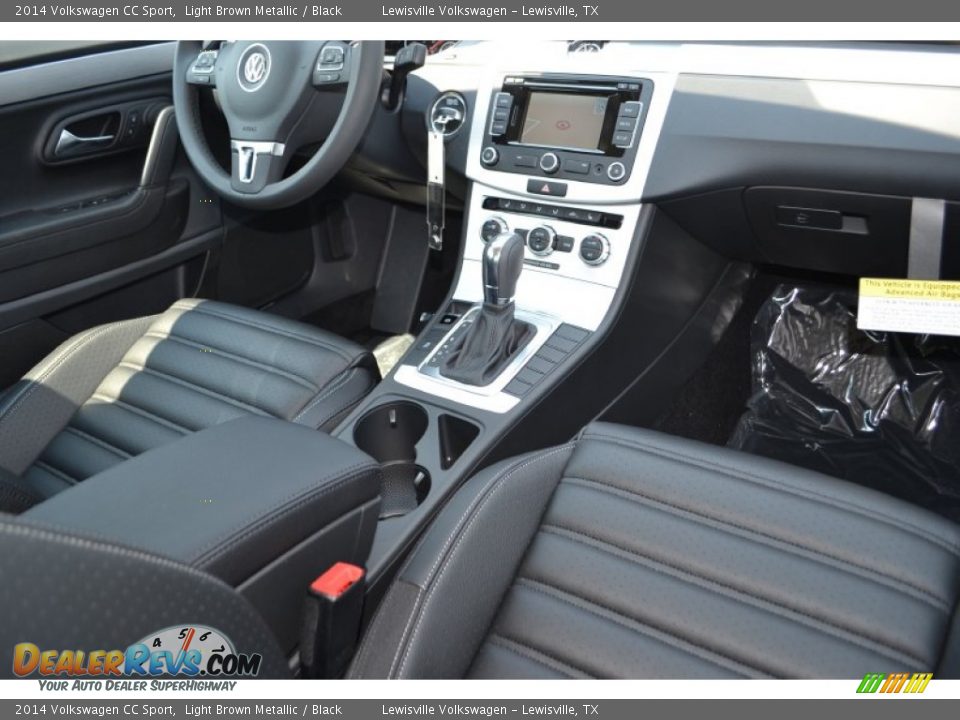 2014 Volkswagen CC Sport Light Brown Metallic / Black Photo #6