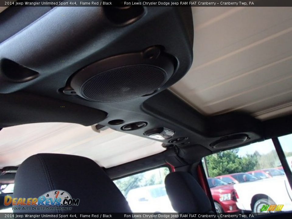 2014 Jeep Wrangler Unlimited Sport 4x4 Flame Red / Black Photo #14