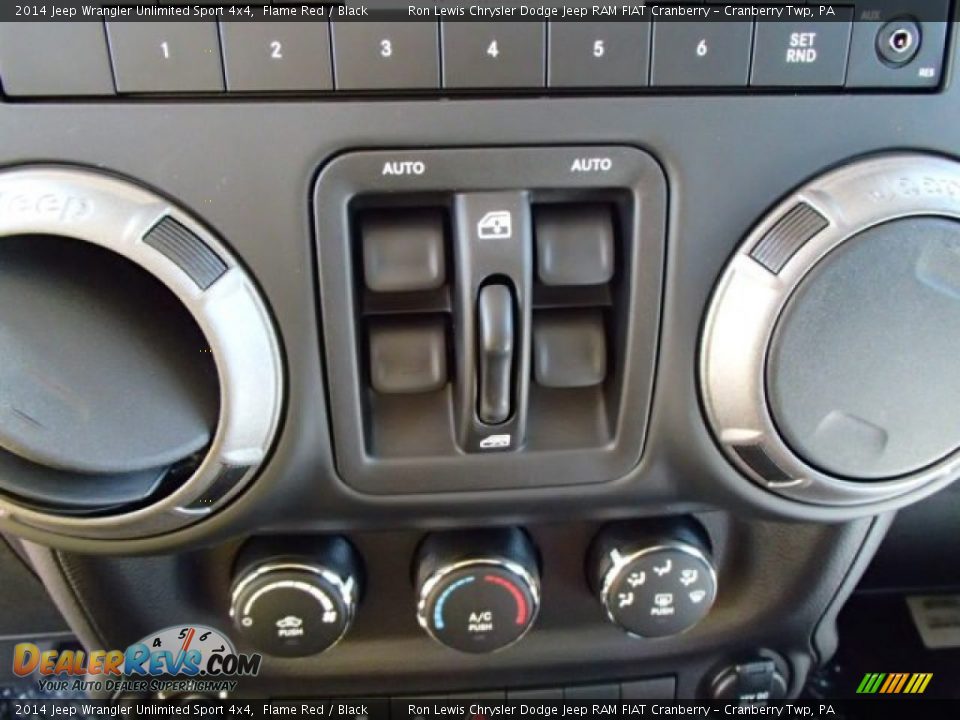 2014 Jeep Wrangler Unlimited Sport 4x4 Flame Red / Black Photo #17