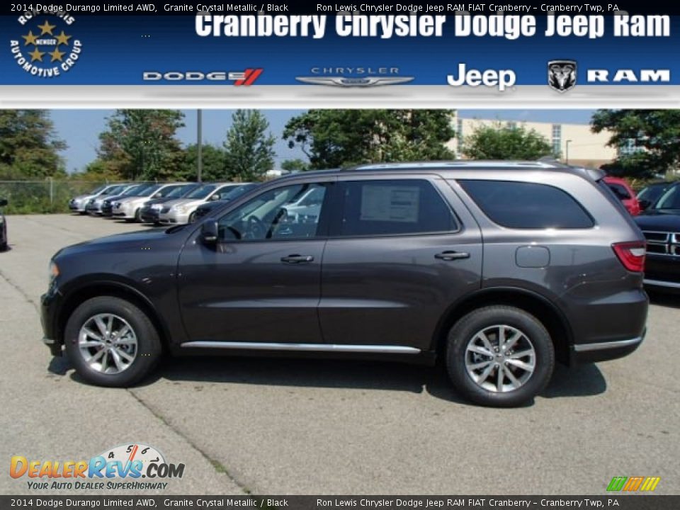 2014 Dodge Durango Limited AWD Granite Crystal Metallic / Black Photo #1