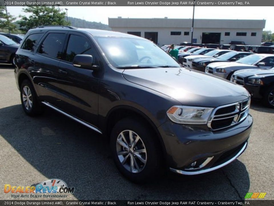 2014 Dodge Durango Limited AWD Granite Crystal Metallic / Black Photo #4
