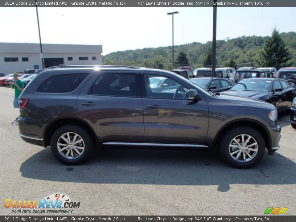 2014 Dodge Durango Limited AWD Granite Crystal Metallic / Black Photo #5
