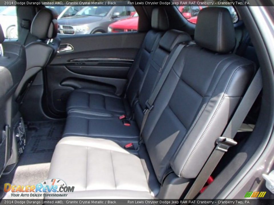 Rear Seat of 2014 Dodge Durango Limited AWD Photo #11