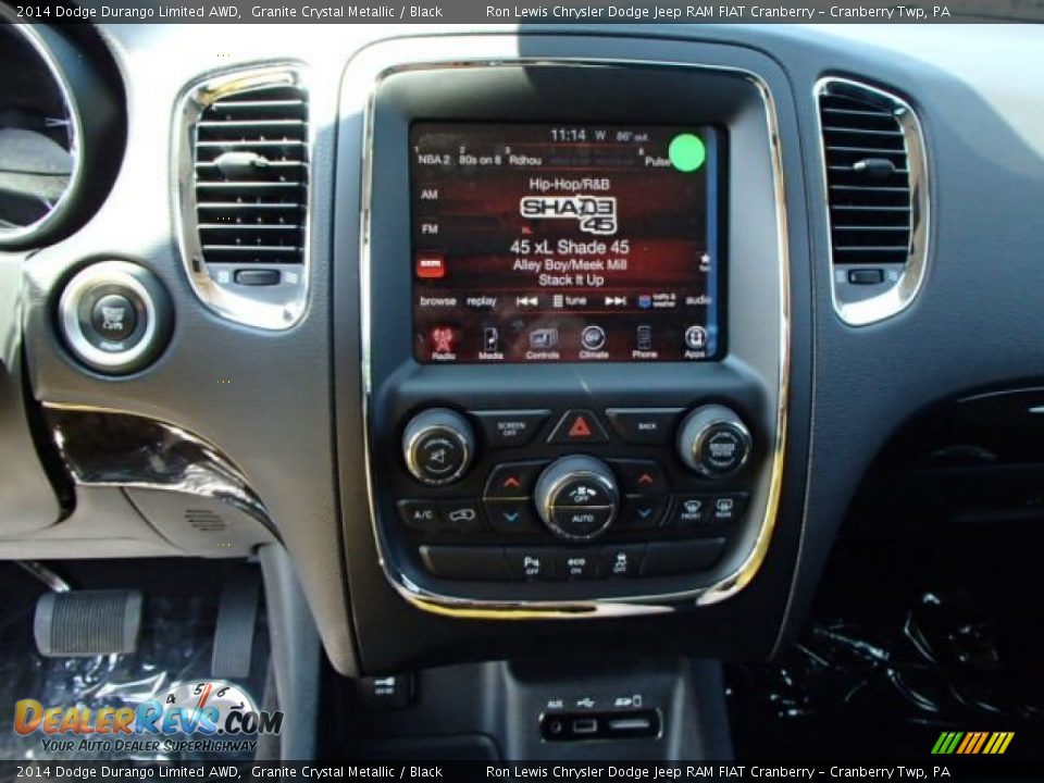 Controls of 2014 Dodge Durango Limited AWD Photo #16