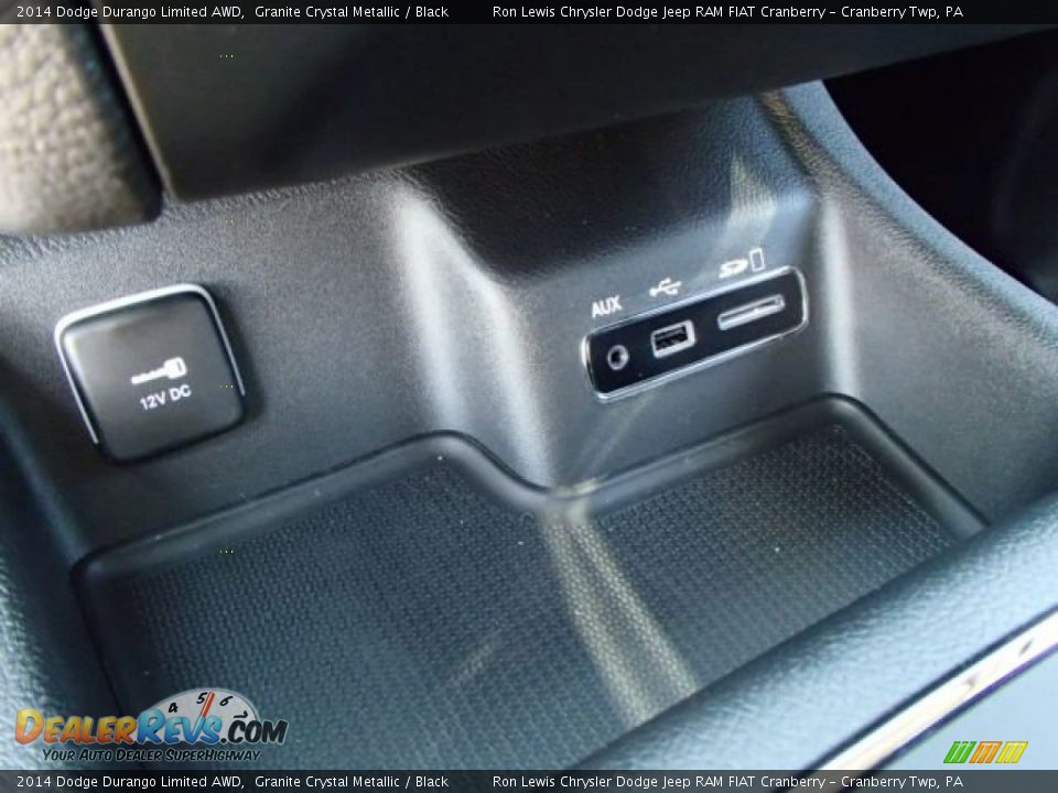 2014 Dodge Durango Limited AWD Granite Crystal Metallic / Black Photo #18