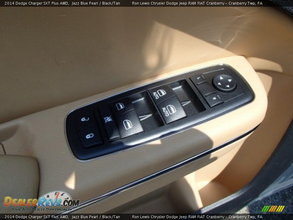 Controls of 2014 Dodge Charger SXT Plus AWD Photo #13