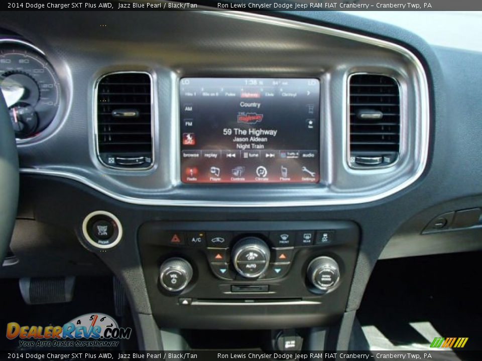 Controls of 2014 Dodge Charger SXT Plus AWD Photo #16