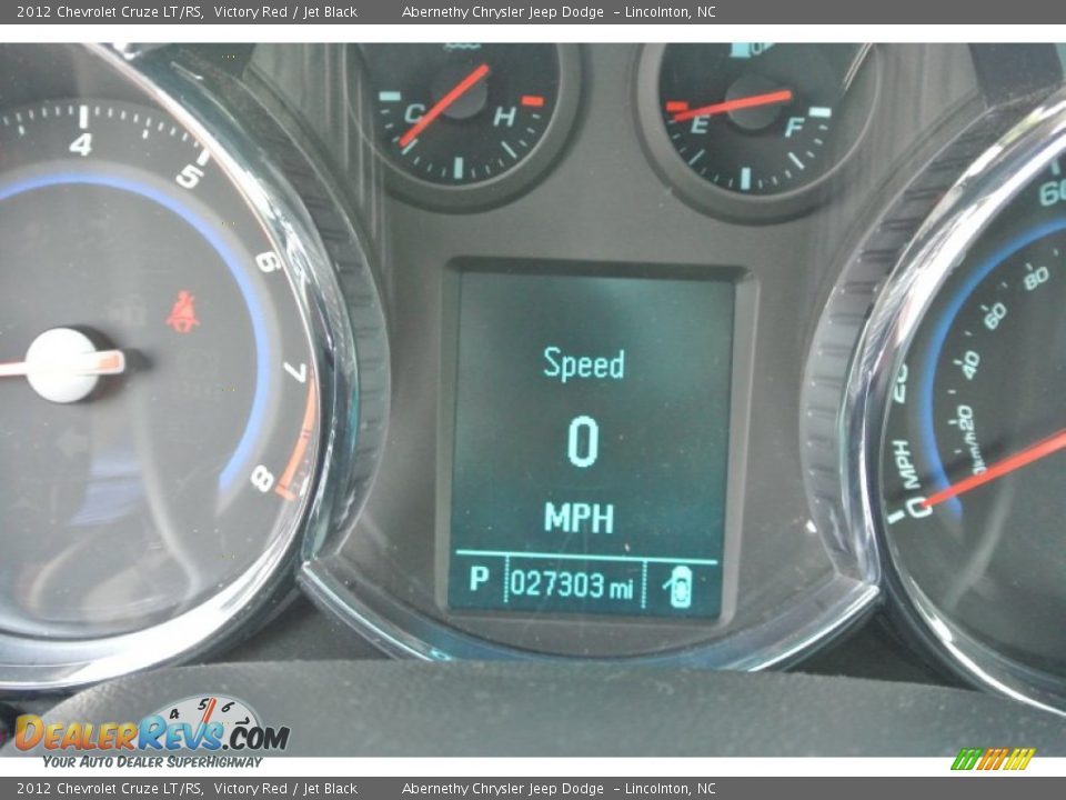 2012 Chevrolet Cruze LT/RS Victory Red / Jet Black Photo #17