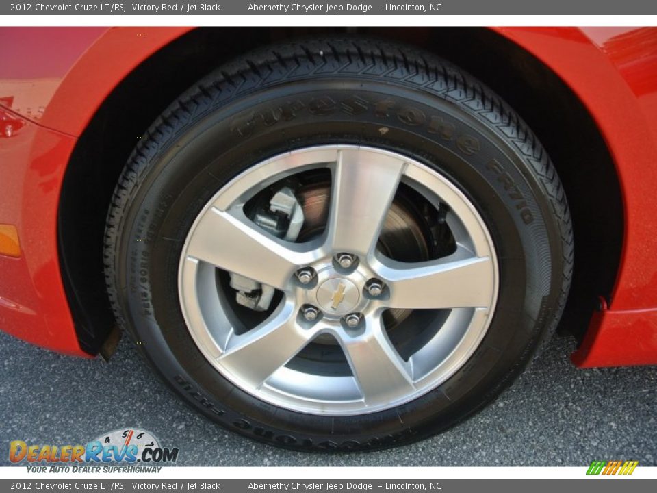 2012 Chevrolet Cruze LT/RS Victory Red / Jet Black Photo #24