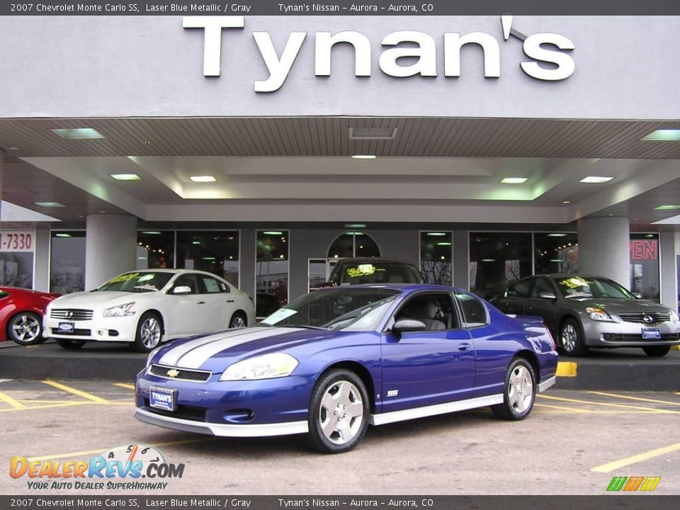 2007 Chevrolet Monte Carlo SS Laser Blue Metallic / Gray Photo #1