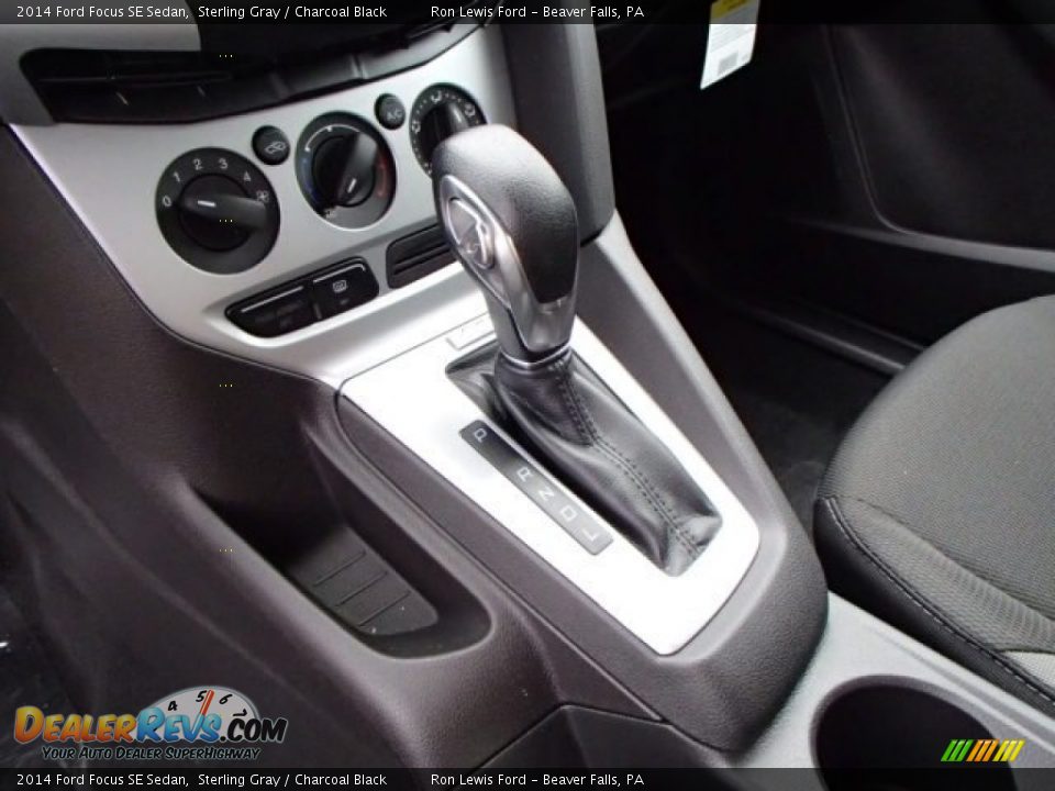 2014 Ford Focus SE Sedan Sterling Gray / Charcoal Black Photo #17