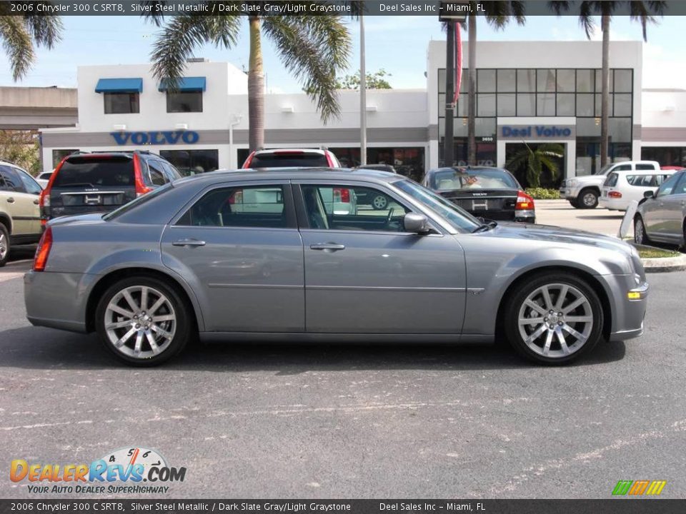 2006 Chrysler 300 C SRT8 Silver Steel Metallic / Dark Slate Gray/Light Graystone Photo #2