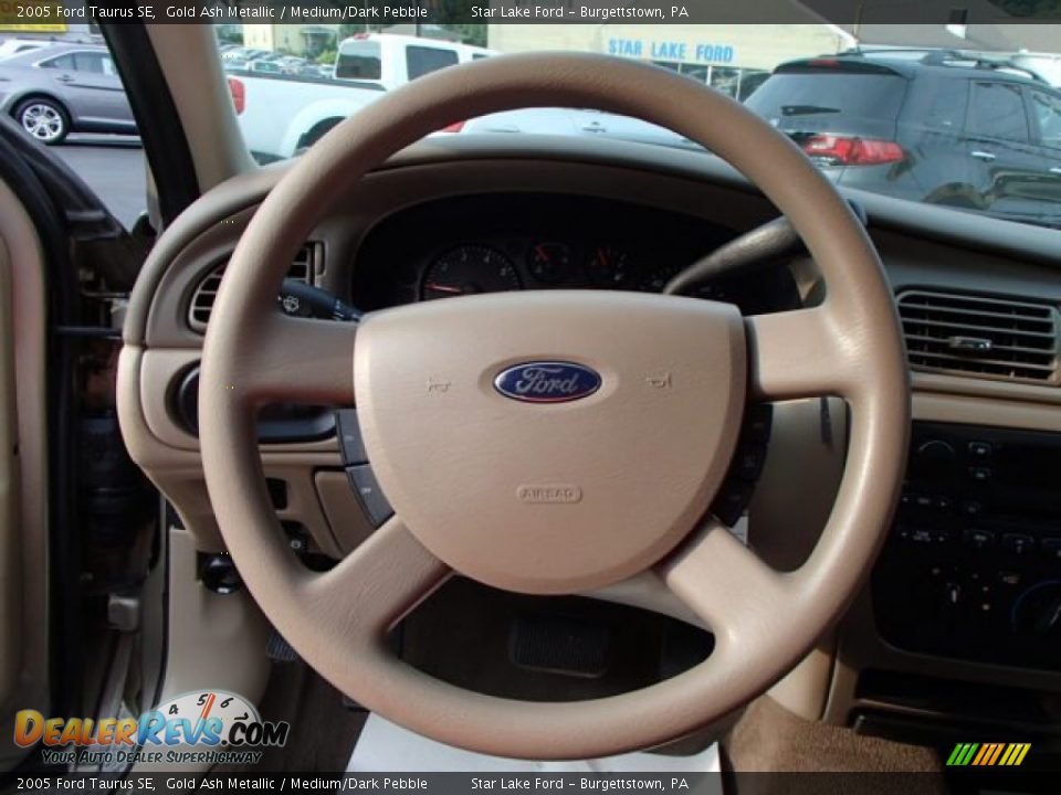 2005 Ford Taurus SE Gold Ash Metallic / Medium/Dark Pebble Photo #13