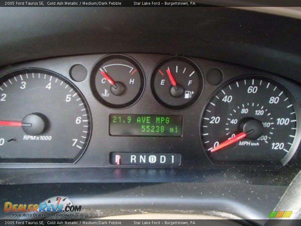 2005 Ford Taurus SE Gold Ash Metallic / Medium/Dark Pebble Photo #14