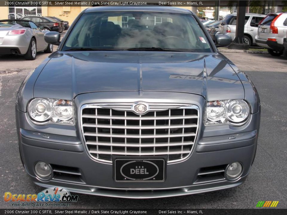 2006 Chrysler 300 C SRT8 Silver Steel Metallic / Dark Slate Gray/Light Graystone Photo #8