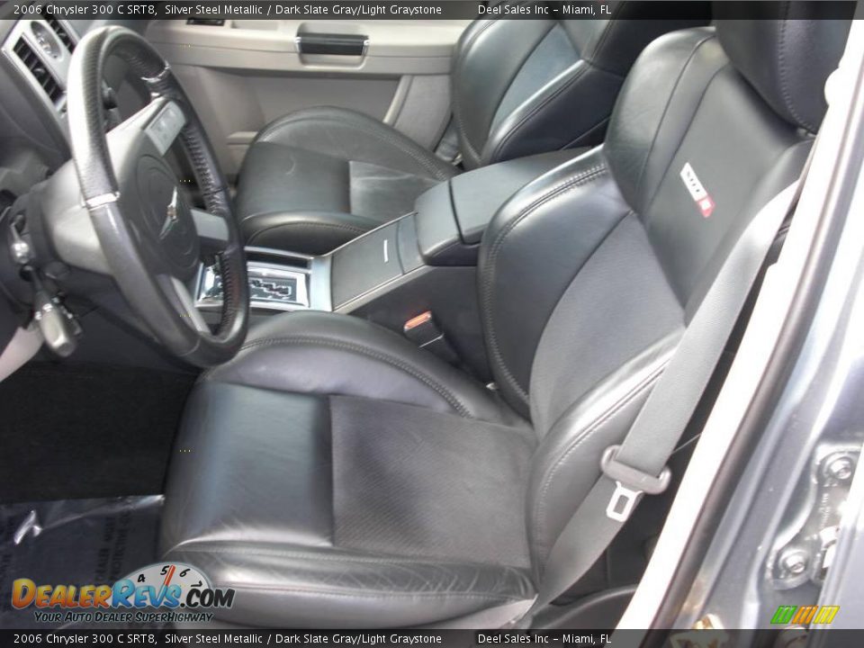 2006 Chrysler 300 C SRT8 Silver Steel Metallic / Dark Slate Gray/Light Graystone Photo #9
