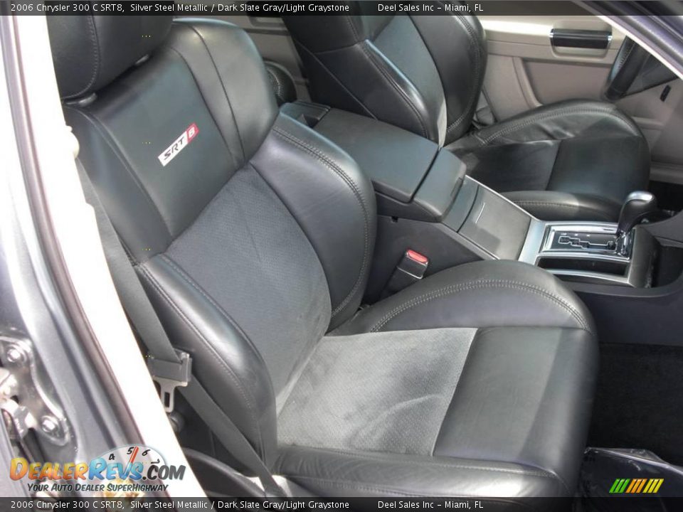 2006 Chrysler 300 C SRT8 Silver Steel Metallic / Dark Slate Gray/Light Graystone Photo #10