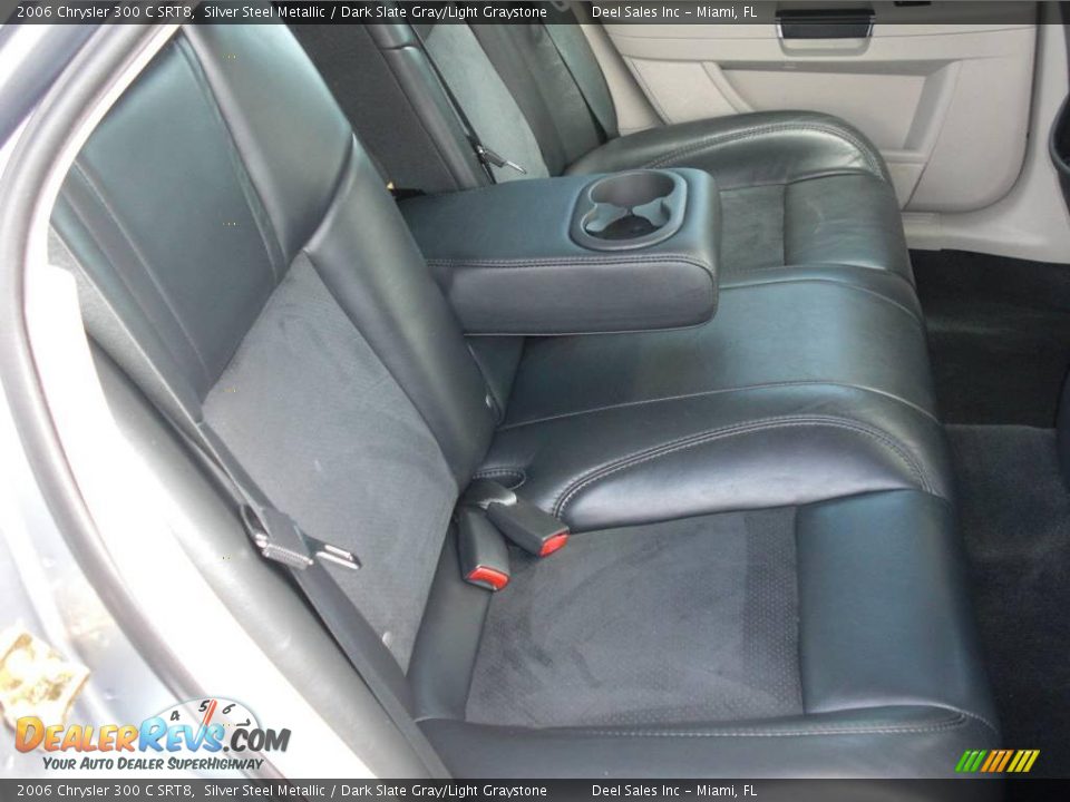 2006 Chrysler 300 C SRT8 Silver Steel Metallic / Dark Slate Gray/Light Graystone Photo #11