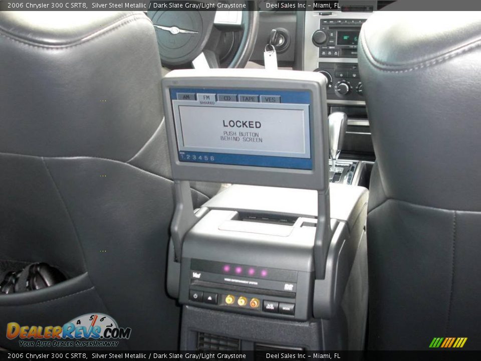 2006 Chrysler 300 C SRT8 Silver Steel Metallic / Dark Slate Gray/Light Graystone Photo #12