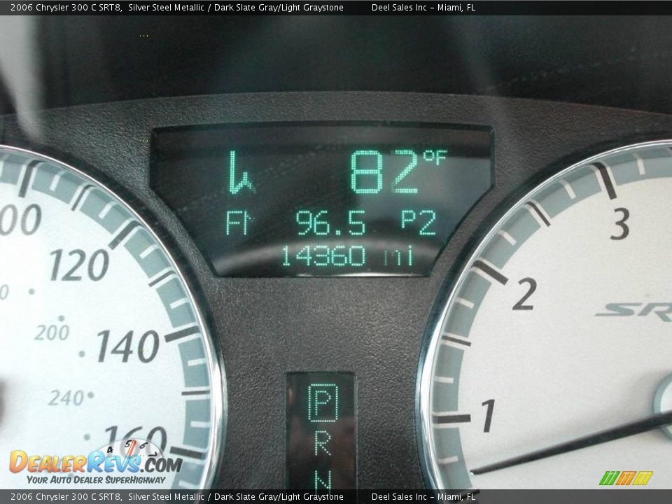 2006 Chrysler 300 C SRT8 Silver Steel Metallic / Dark Slate Gray/Light Graystone Photo #17
