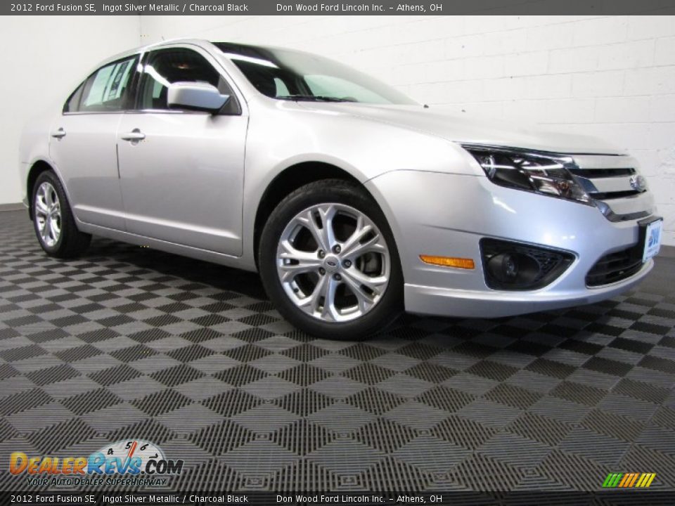 2012 Ford Fusion SE Ingot Silver Metallic / Charcoal Black Photo #1