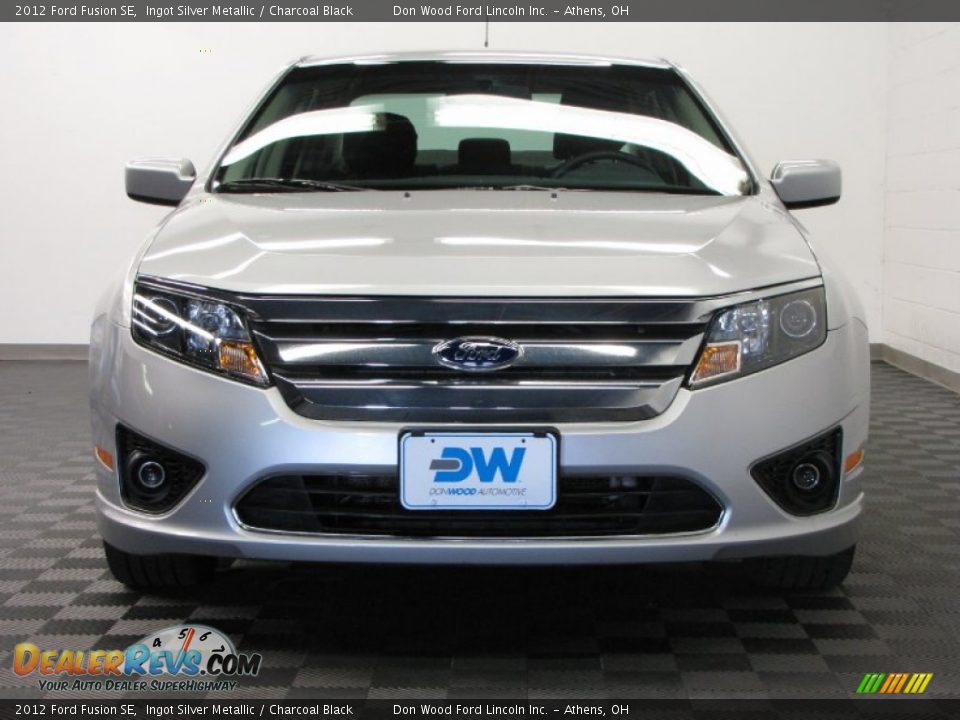 2012 Ford Fusion SE Ingot Silver Metallic / Charcoal Black Photo #2
