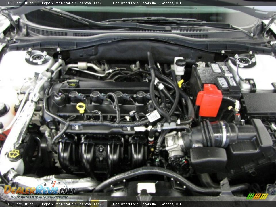2012 Ford Fusion SE Ingot Silver Metallic / Charcoal Black Photo #5